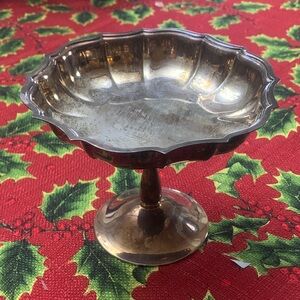 Chippendale International Silver Co Compote Candy/nut Dish Silver plated 217
